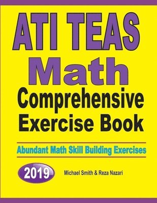 bokomslag ATI TEAS Math Comprehensive Exercise Book