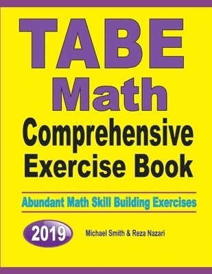 bokomslag TABE Math Comprehensive Exercise Book