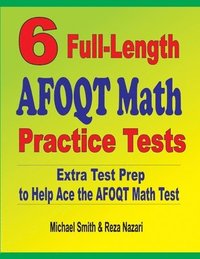 bokomslag 6 Full-Length AFOQT Math Practice Tests