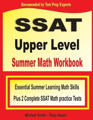 bokomslag SSAT Upper Level Summer Math Workbook