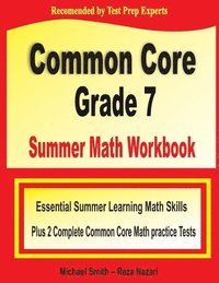 bokomslag Common Core Grade 7 Summer Math Workbook