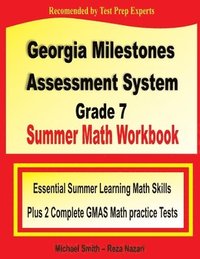 bokomslag Georgia Milestones Assessment System Grade 7 Summer Math Workbook
