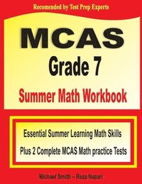 bokomslag MCAS Grade 7 Summer Math Workbook