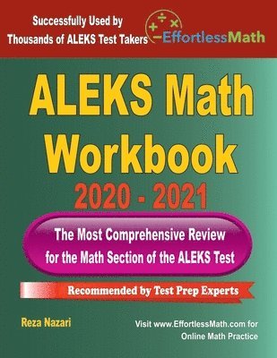 bokomslag ALEKS Math Workbook 2020 - 2021