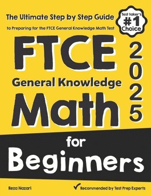 bokomslag FTCE General Knowledge Math for Beginners