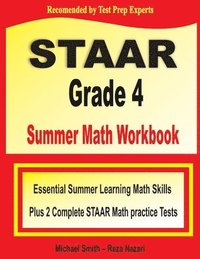 bokomslag STAAR Grade 4 Summer Math Workbook