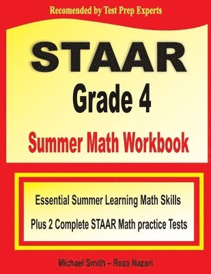 bokomslag STAAR Grade 4 Summer Math Workbook