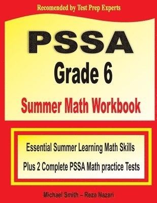 bokomslag PSSA Grade 6 Summer Math Workbook