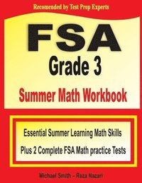 bokomslag FSA Grade 3 Summer Math Workbook