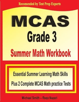 bokomslag MCAS Grade 3 Summer Math Workbook