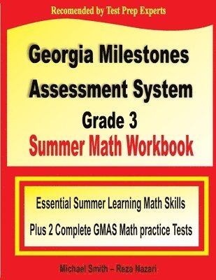 bokomslag Georgia Milestones Assessment System Grade 3 Summer Math Workbook