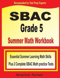 bokomslag SBAC Grade 5 Summer Math Workbook