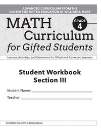 bokomslag Math Curriculum for Gifted Students