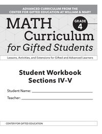 bokomslag Math Curriculum for Gifted Students