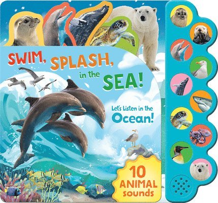 Parragon Books - Swim, Splash, in the Sea!: Let's Listen in the Water, Kartonnage
