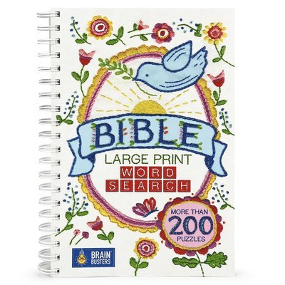 Parragon Books - Bible Large Print Word Search: More Than 200 Puzzles, Häftad