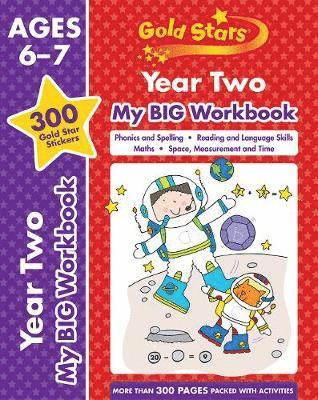 Cottage Door Press - Gold Stars Year Two My BIG Workbook (Includes 300 gold star stickers, Ages 6 - 7), Häftad