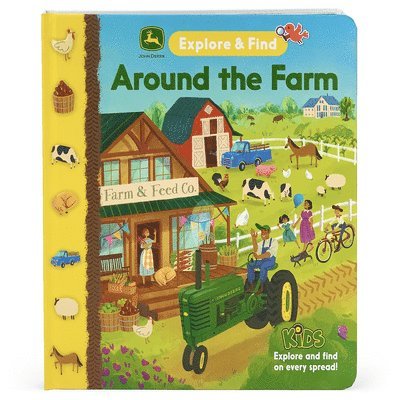 Jack Redwing, Cottage Door Press - John Deere Kids Around the Farm, Kartonnage