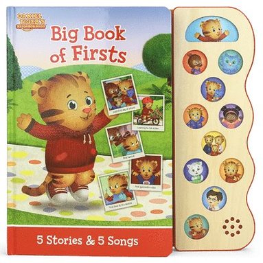 bokomslag Daniel Tiger Big Book of Firsts