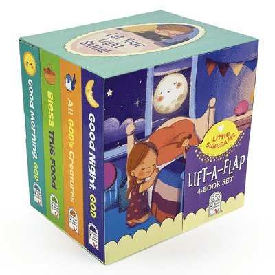 Little Sunbeams Religious Lift-A-Flap 4-Book Set (Little Sunbeams) 1