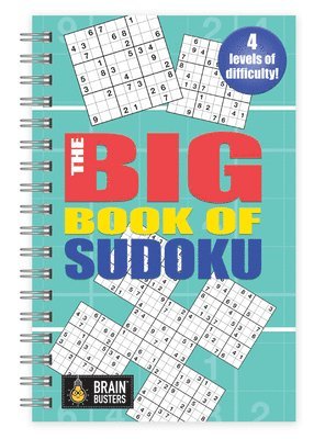 bokomslag The Big Book of Sudoku Turquoise
