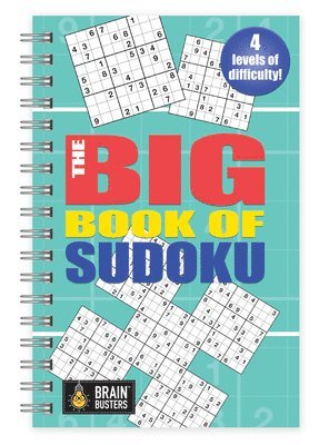 Parragon Books - The Big Book of Sudoku Turquoise, Häftad