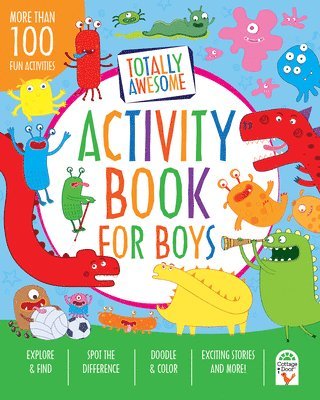 Parragon Books - Totally Awesome Activity Book for Boys, Häftad