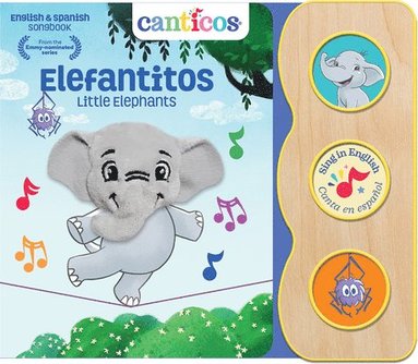 bokomslag Canticos Elefantitos / Little Elephants (Bilingual)