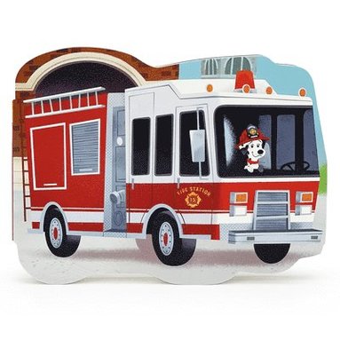 Jack Redwing, Cottage Door Press - How Fire Trucks Work, Kartonnage