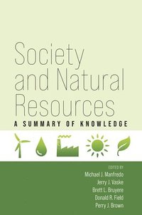 bokomslag Society and Natural Resources
