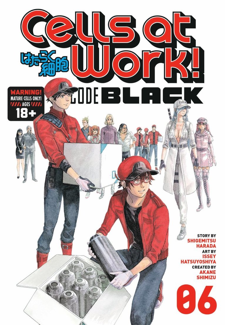 Shigemitsu Harada - Cells at Work! CODE BLACK 6, Häftad