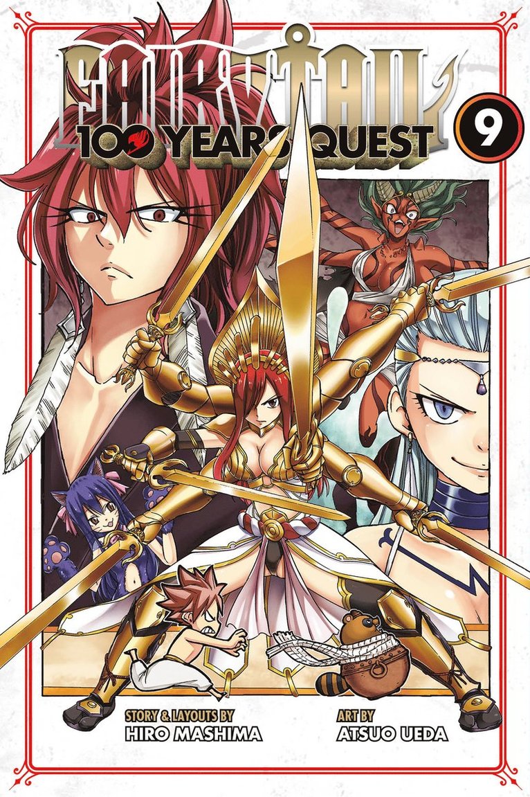 Hiro Mashima - FAIRY TAIL: 100 Years Quest 9, Häftad