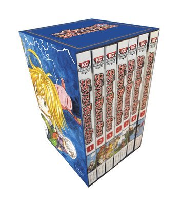Nakaba Suzuki - Seven Deadly Sins Manga Box Set 1, Häftad