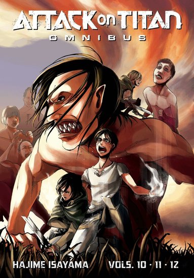 Hajime Isayama - Attack on Titan Omnibus 4 (Vol. 10-12), Häftad