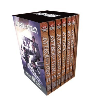 Attack on Titan The Final Season Part 1 Manga Box Set 1