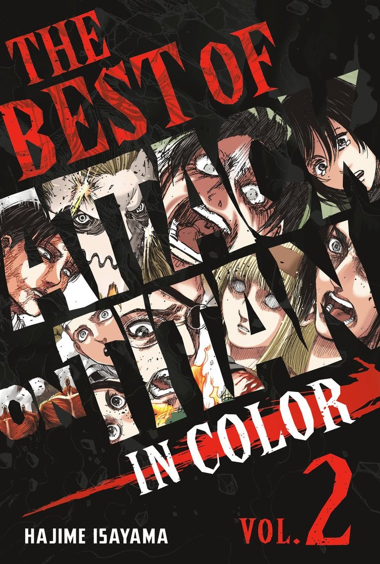 Hajime Isayama - Best of Attack on Titan: In Color Vol. 2, Inbunden