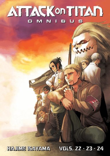 Hajime Isayama - Attack on Titan Omnibus 8 (Vol. 22-24), Häftad