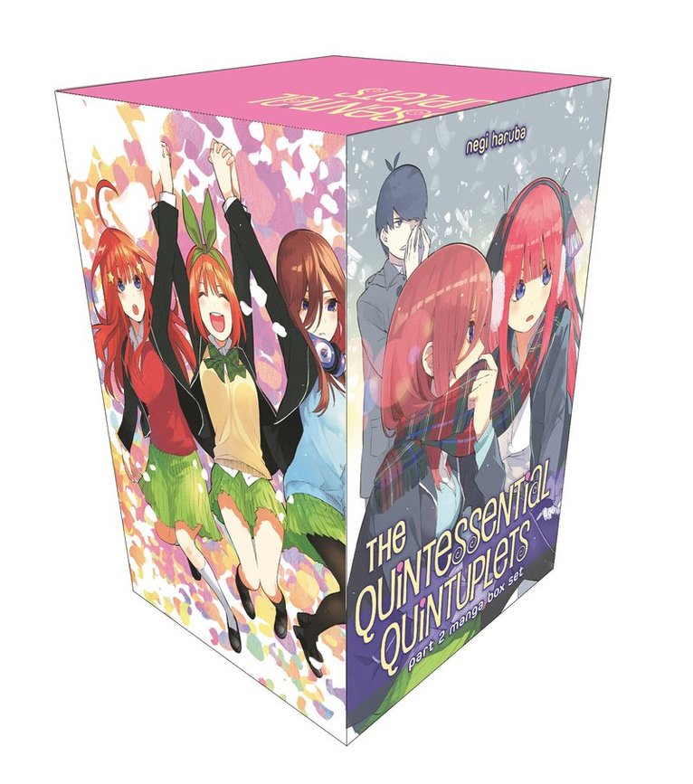 Negi Haruba - Quintessential Quintuplets Part 2 Manga Box Set, Häftad