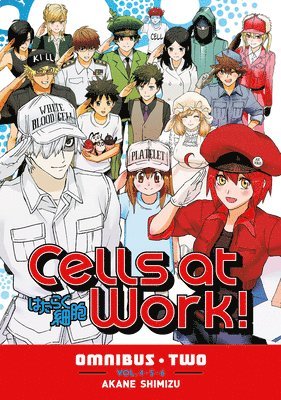 bokomslag Cells at Work! Omnibus 2 (Vols. 4-6)