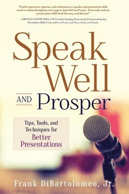 Speak Well and Prosper 1