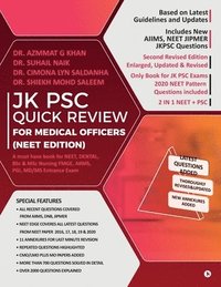 bokomslag Jk Psc Quick Review for Medical Officers (Neet Edition)
