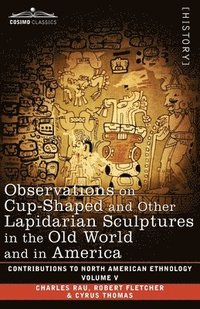 bokomslag Observations on Cup-Shaped and Other Lapidarian Sculptures in the Old World and in America-On Prehistoric Trephining and Cranial Amulets-A Study of th