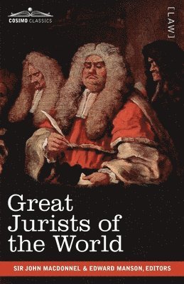 bokomslag Great Jurists of the World