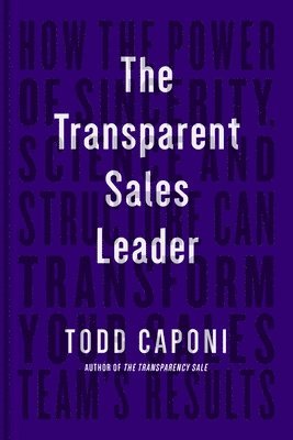 The Transparent Sales Leader 1