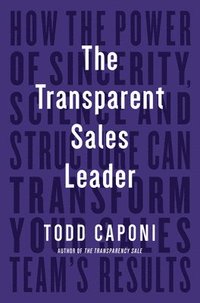 bokomslag Transparent Sales Leader