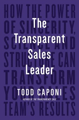 The Transparent Sales Leader 1