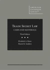 bokomslag Trade Secret Law