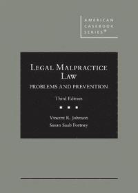 bokomslag Legal Malpractice Law