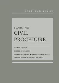 bokomslag Learning Civil Procedure