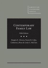 bokomslag Contemporary Family Law - CasebookPlus